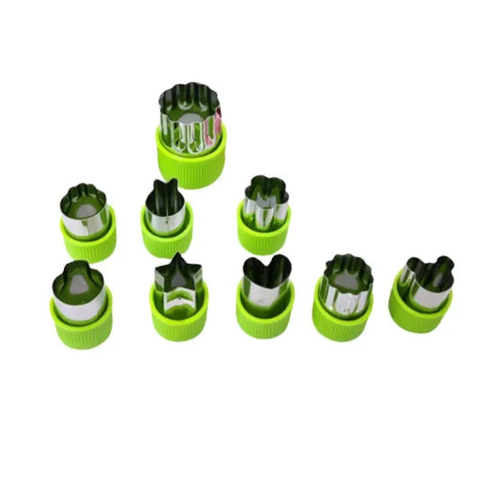 Vegetable Cutter Shapes Stainless Steel Durable DIY Fruit Cookie Stamps Cake Food Cutting Mold Kitchen Tool