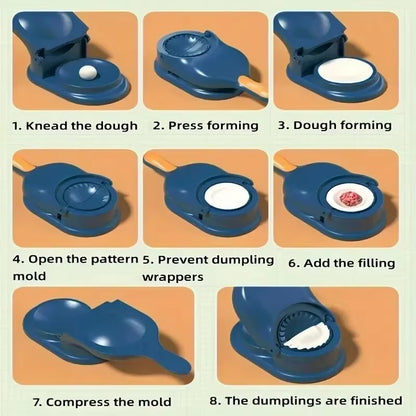 Household Dumpling Skin Maker Creative Dumpling Maker Kitchen DIY Dumpling Maker Dumpling Moulds for Dumpling Skin
